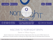 Tablet Screenshot of northlightdental.co.uk